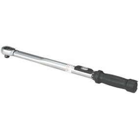 Locking Micrometer Torque Wrench - 1/2" Sq Drive - Calibrated - Flip Reverse