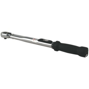 Locking Micrometer Torque Wrench - 3/8" Sq Drive - Calibrated - Flip Reverse