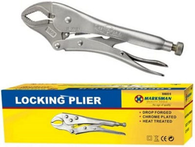 Locking Plier Heavy Duty Wrench Vice Grip Mole Garage Lock Tool Garage Pliers 7 Inch