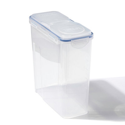 LocknLock Classic Clear Round Plastic Easy Clean Airtight Reusable Food ...