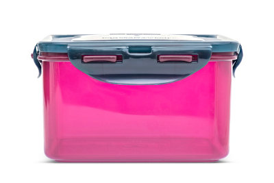 LocknLock Eco Clear Square Recycled Plastic Easy Clean Reusable ...