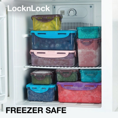 LocknLock Eco Green Rectangular Recycled Plastic Reusable Airtight Food ...