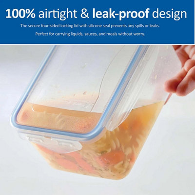 LocknLock Rectangular Classic Food Container 1L (34oz) 207 x 134 x 70mm ...