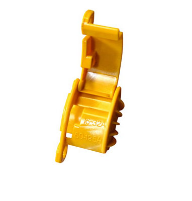 Lockout Pin & Sleeve Plug Yellow 16A - 125A