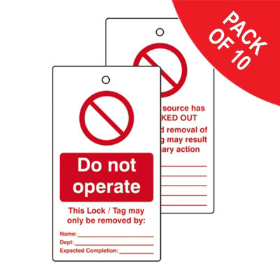 Lockout Tagout Filled Station Board - 22 Piece Lockout Kit for LOTO ...