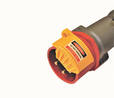 Lockout Tagout Pin & Sleeve Plug - 16A - 125A - Yellow