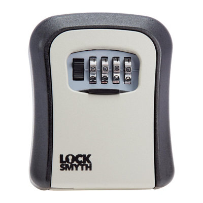 Locksmyth Combination Key Safe - 4 Digit Resettable Lock Box