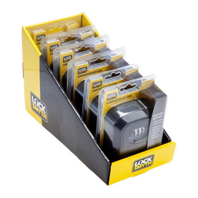Locksmyth Combination Key Safe - 4 Digit Resettable Lock Box