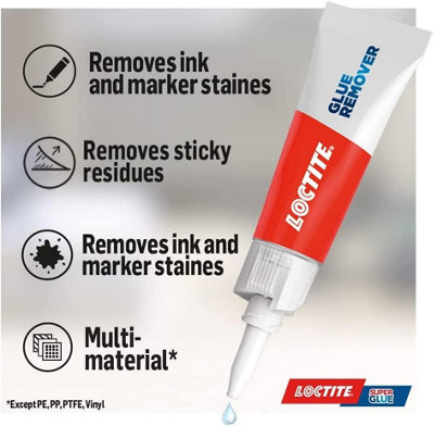 Loctite Glue Remover, Effective Adhesive Remover for Correcting Badly ...