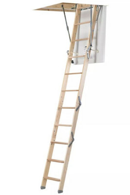 Loft Ladder Timber Dolle "Clickfix Mini" (925mm x 600mm)