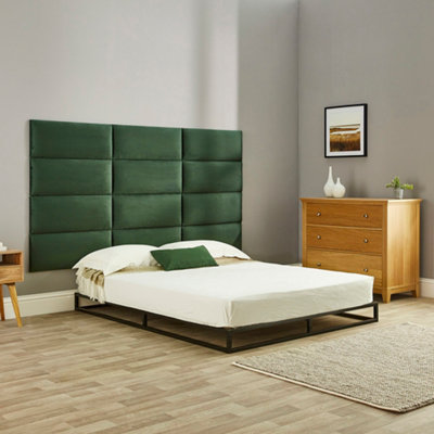 Loft king bed frame shop with storage