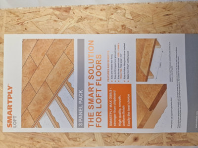 Loft pack 400mm spacing creates 3.6sqm - 3