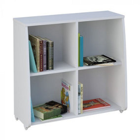 Loft Station Bookcase, Storage Organiser, Cubes, White