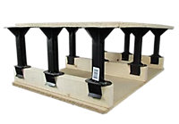 Loft Storage Stilts - Box of 64 (7.24m² Space)