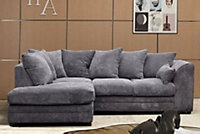 Logan Compact Corner Sofa Jumbo Cord Fabric