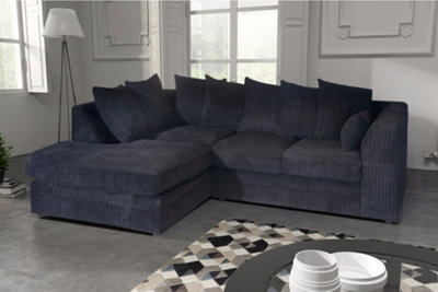 Logan Compact Corner Sofa Jumbo Cord Fabric