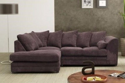 Dylan jumbo cord on sale corner sofa