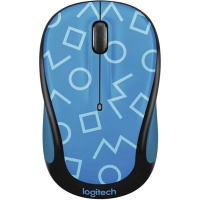 Logitech - M325c Optical Wireless Mouse - Blue-ETech