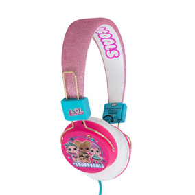 LOL Surprise Adjustable Kids Wired Headphones