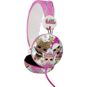 LOL Surprise Childrens/Kids Glam Glitter On-Ear Headphones Multicoloured (One Size)