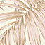 Lola Paris Palm Motif Wallpaper Cream / Pink AS Creation 36919-3