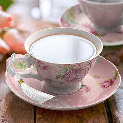 China cup and saucer set hot sale