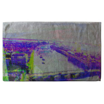 London Eye view (Kitchen Towel)