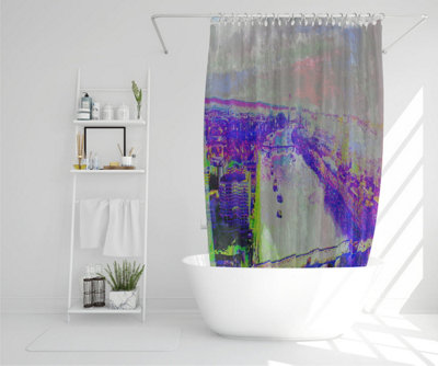 London Eye view (Shower Curtain) / Default Title Price Comparisons | Compare The Build