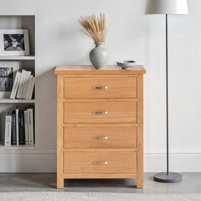 london-oak-4-drawer-chest-fully-assembled-by-roseland-furniture