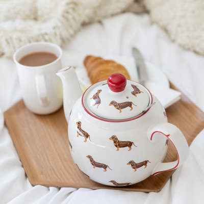 London Pottery Farmhouse Animal Teapot for Loose Leaf Tea