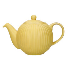 London Pottery Globe Ceramic Teapot with Textured Finish
