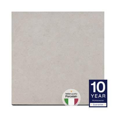 London Stone Egyptian Light 20mm Porcelain Paving Slabs 900x600 Pack of 20 (10.80m2)