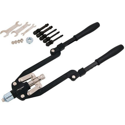 Long Arm Heavy Duty Riveter, Pop blind Rivets 3.2-6.4mm (Neilsen CT4235)