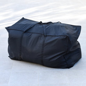 Long Cushion Storage Bag Black