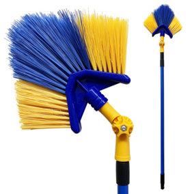 Long Handle Angled Cobweb Brush Duster For Cleaning