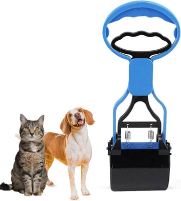 Long-Handle Pet Waste Scooper 28cm Sustainable ABS Plastic Material ...