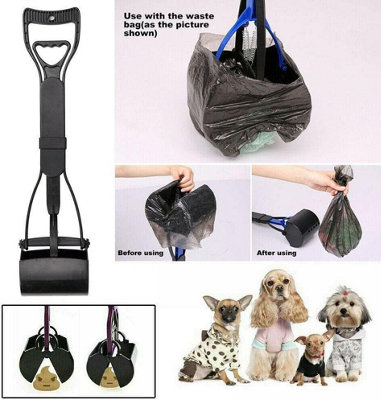 Poop scoop with attached bag hotsell