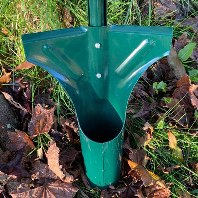 Long Handled Metal Garden Bulb Planter - 5