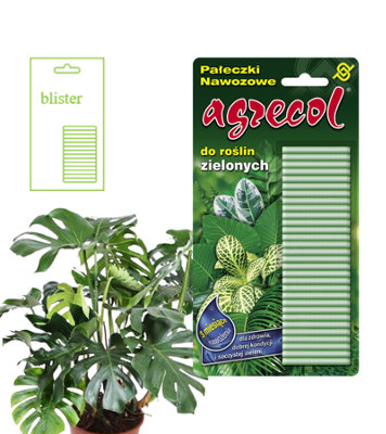 LONG-LASTING FERTILIZER, FERTILIZING STICKS FOR GREEN PLANTs, BLISTER ...