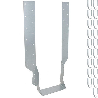 Long Leg Joist Hanger Or I-Beam Fastener Fixing Support Galv 137mm Wide ...