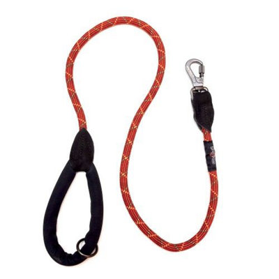 Long Paws Comfort Collection Rope Lead 120cm 48in Orange DIY at B Q