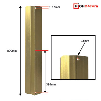 Long Profile Pull Handle V Style for Furniture Wardrobe, Kitchen ...