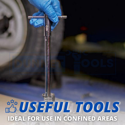 Long Ratchet Tap Wrench M3-M8 Thread Repair Tool Kit Tap set Bits Automotive - 5