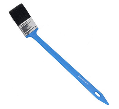 Long Reach Angled Radiator Paint Brush 50mm Width Head 400mm Long DIY