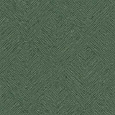 Loni Diagonal Weave Textured Vinyl Wallpaper Teal Grandeco PW3015