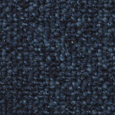 Loop Pile Heavy Duty Carpet Tiles(50X50cm)Flooring Dark Blue. Latex pre coat Backing Contract, Office, Shop, Home. 20 tiles (5SQM)