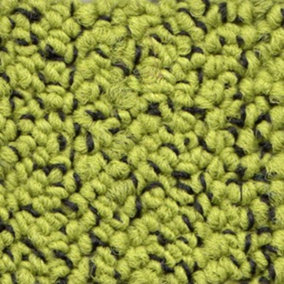 Loop Pile Heavy Duty Carpet Tiles(50X50cm)Flooring Green. Bitumen Backing Contract, Office, Shop, Home. 20 tiles (5SQM)