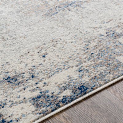 LOPIKA Abstract Modern Marble Grey Area Rug 140 x 200 cm