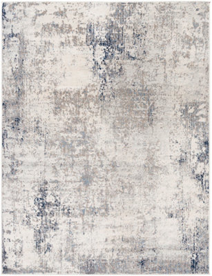 LOPIKA Abstract Modern Marble Grey Area Rug 160 x 215 cm