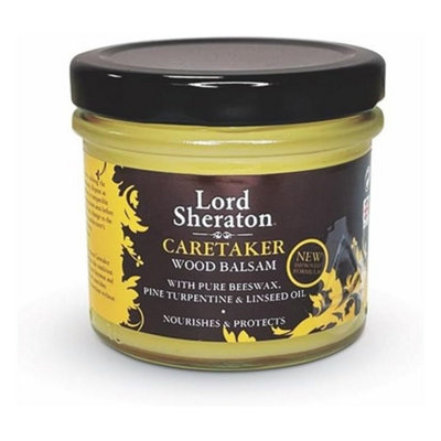 Lord Sheraton Caretaker Wood Balsam - Clear, 125ml - Beeswax Furniture ...